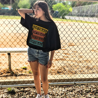 YOUTH UNISEX Retro Softball TShirt