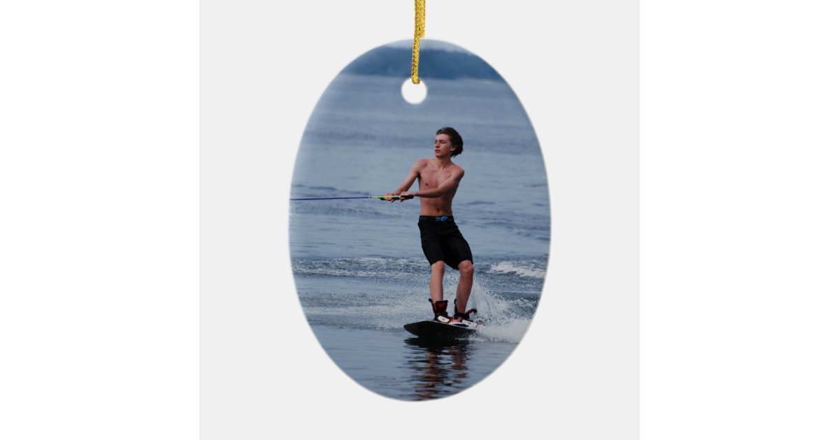 Youth Wakeboarding Ornament Zazzle