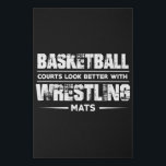 Youth Wrestling Apparel Faux Canvas Print<br><div class="desc">Hope you like it</div>