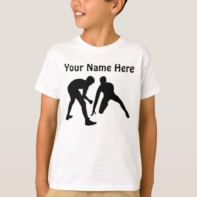 Youth Wrestling Shirts for Boys or Men's Styles (Front)