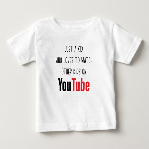 YouTube Baby T_Shirt