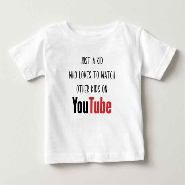 YouTube Baby T-Shirt (Front)