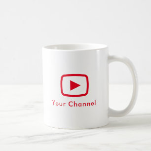 Youtube Channel Name Custom Coffee Mug