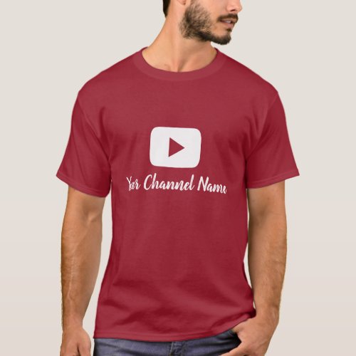 Youtube Channel Youtuber Vlogger T_Shirt