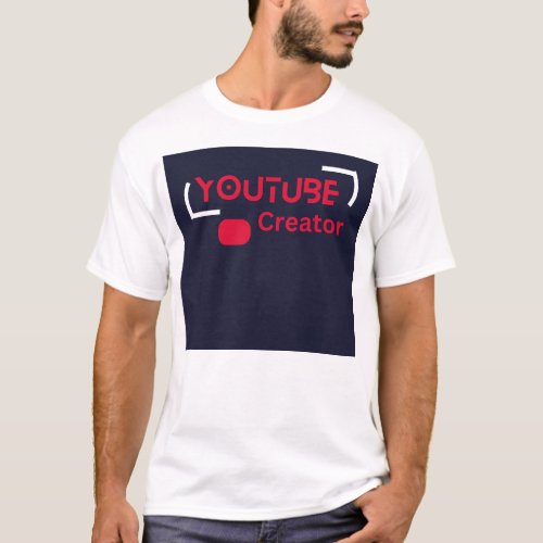 YouTube creators tshirt 