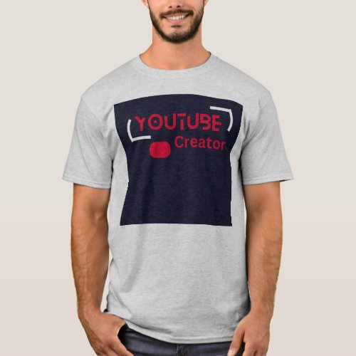YouTube creators tshirt 