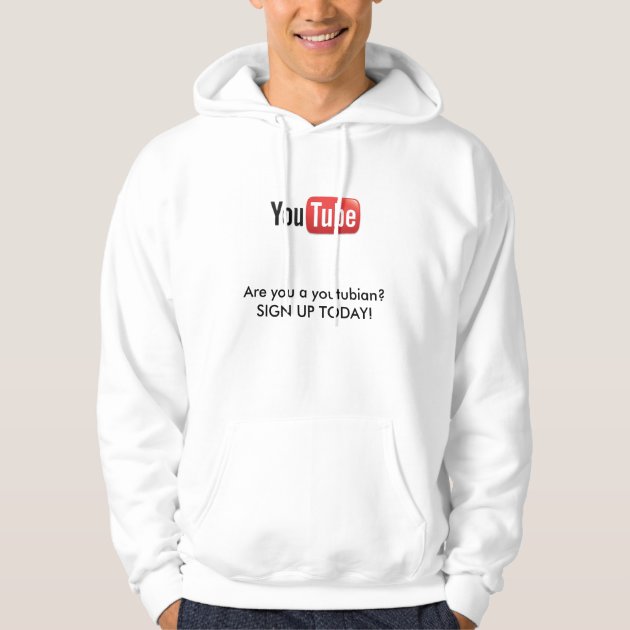 Youtube best sale logo hoodie