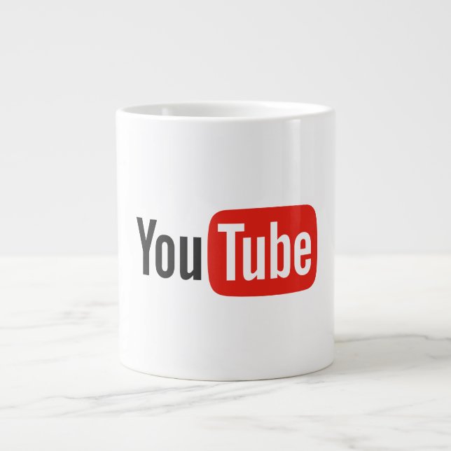 YouTube logo Mugs (Front)