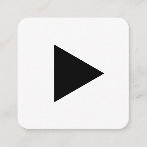 Youtube logo social media black and white promo calling card