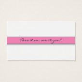 You've Been Blessed Game Card: Stars & Stripes (Back)