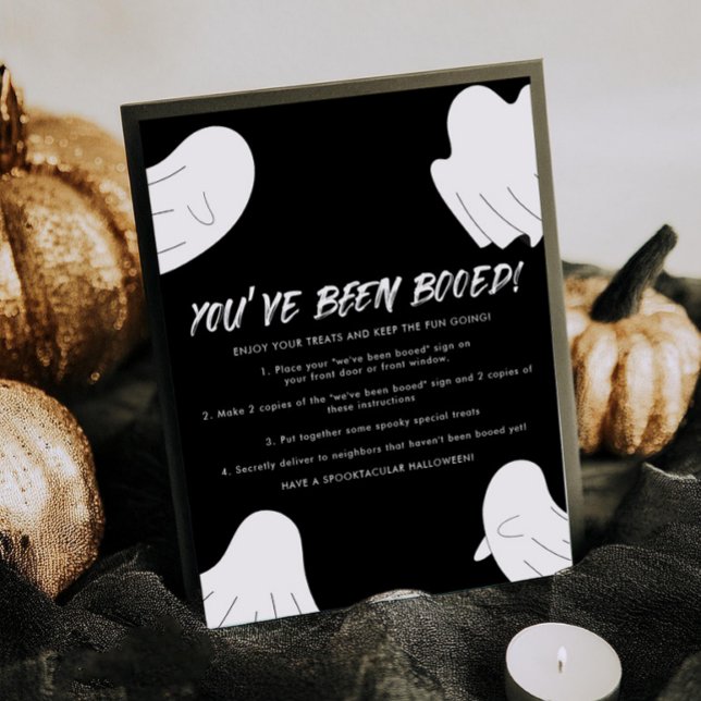 You've Been Booed Boo Neighbor Game Sign (Creator Uploaded)