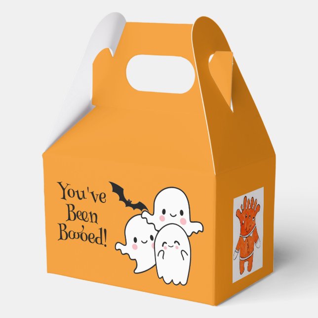 You've Been Booed Fun Halloween Candy Box UNfilled (Front)