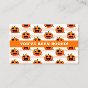 You've Been Booed Halloween Note Card