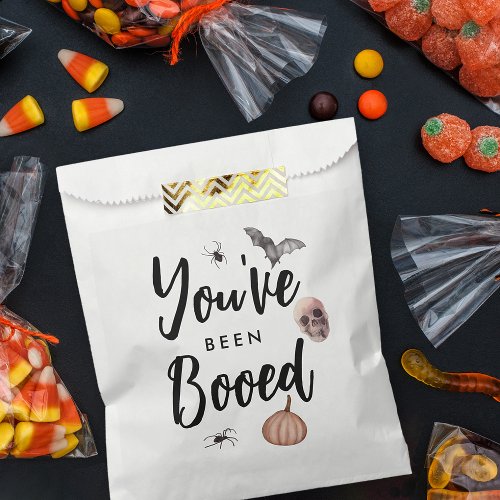 Youve Been Booed Neighborhood Halloween Game Favor Bag