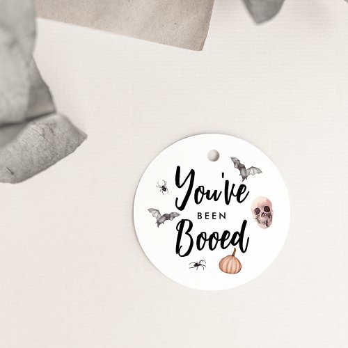 Youve Been Booed Neighborhood Halloween Game Favor Tags