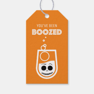 You've Been BOOZED! Gift Tags