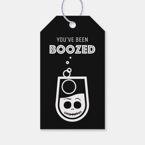 Youve Been BOOZED Gift Tags