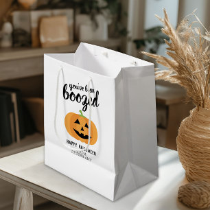 You've Been Boozed - Pumpkin Halloween Party Small Gift Bag