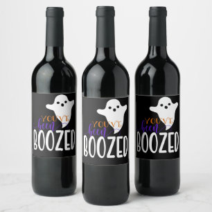You've Been Boozed Wine Label