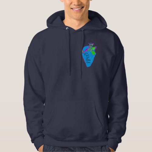 Youve Been Here The Entire Time Mens Hoodie