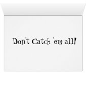 You've caught... Gonorrhea Cards (Inside Horizontal (Bottom))