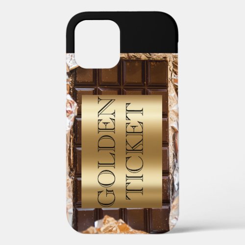 Youve found the golden ticket Chocolate bar iPhone 12 Case
