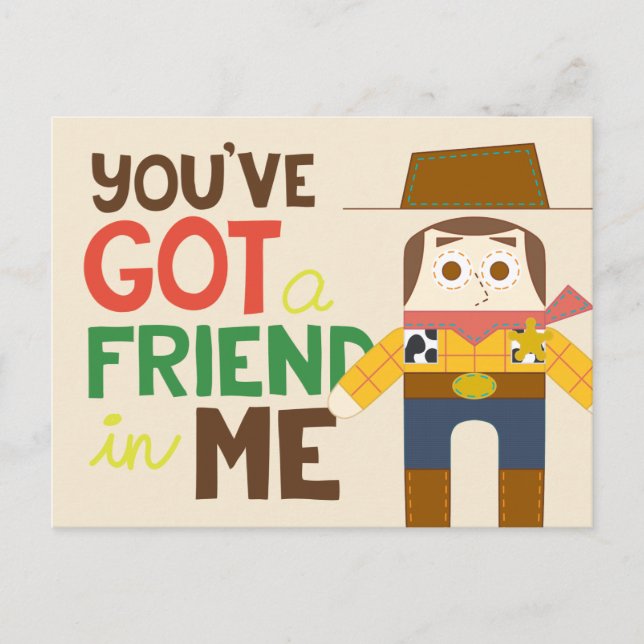 You've Got A Friend In Me Postcard (Front)