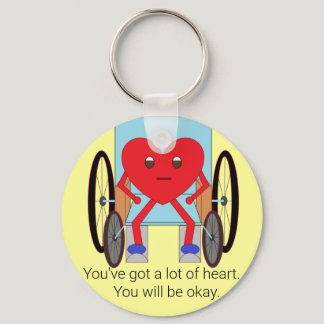 You've Got a Lot of Heart:  Disabiiity Keychain
