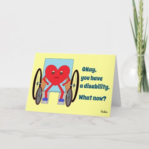 Youve Got a Lot of Heart  Disability Card