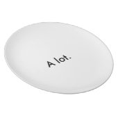 You've Got A Lot on Your Plate (Right Side)