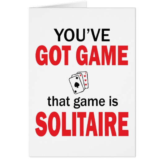 You've Got Game Cards (Front)