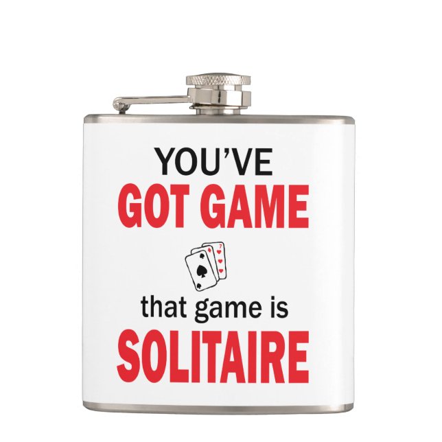 You've Got Game Flask (Front)