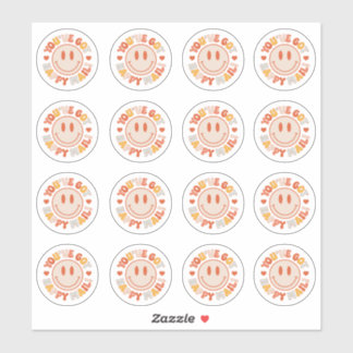 You've Got Happy Mail Groovy Smile Sticker Sheet
