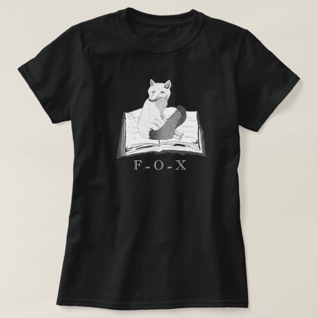 You've Got Mail / Fox and Sons Books T B&W T-Shirt (Design Front)