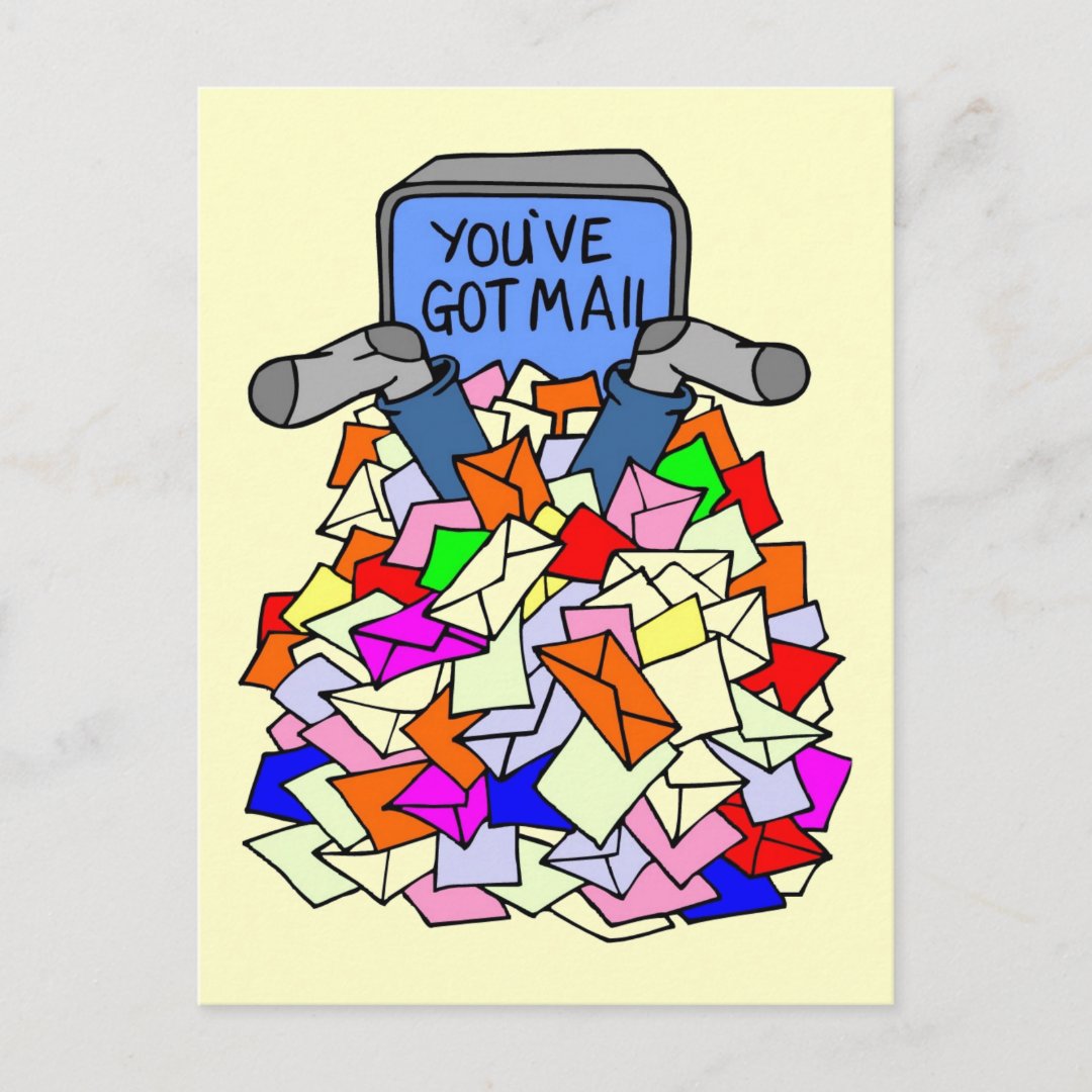 You've Got Mail Postcard Zazzle