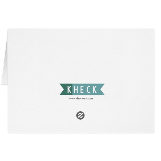 You've got snail mail card #1 (Back Horizontal)