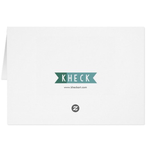 You've got snail mail card #3 (Back Horizontal)