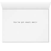 You've got snail mail card #3 (Inside Horizontal (Bottom))