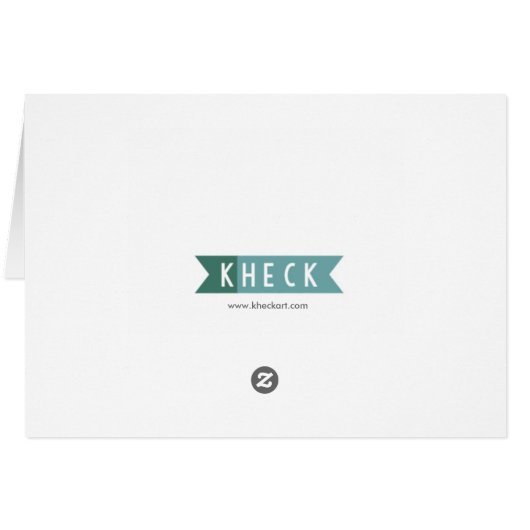 You've got snail mail card #4 (Back Horizontal)