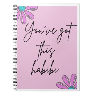 You've Got this Habibi motivational journal