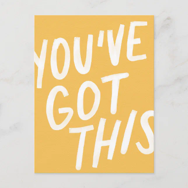 You've Got This Postcard | Zazzle