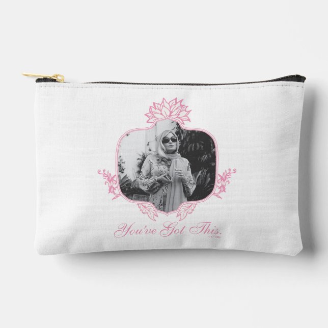You've Got This - The White Lotus Accessory Pouch (Front)