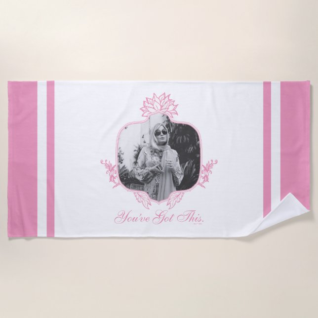You've Got This - The White Lotus Beach Towel (Front)