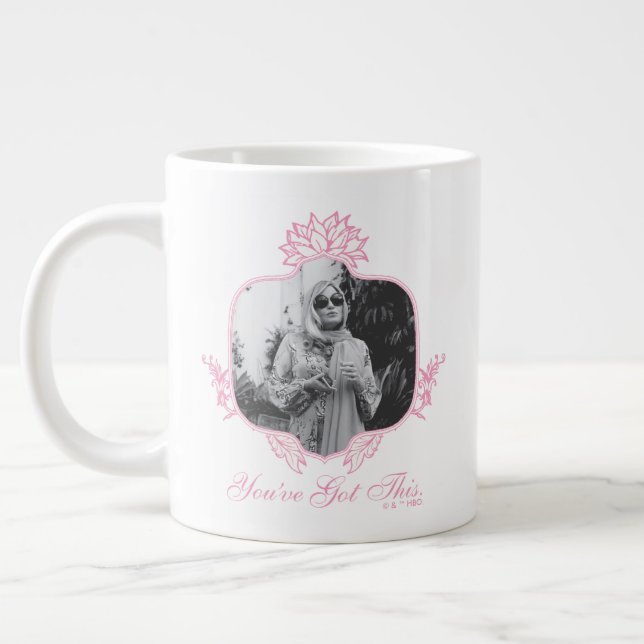 You've Got This - The White Lotus Giant Coffee Mug (Left)