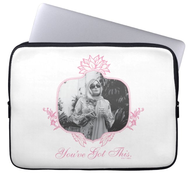 You've Got This - The White Lotus Laptop Sleeve (Front)
