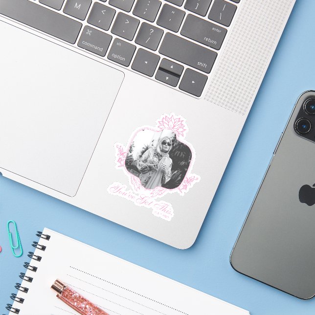 You've Got This - The White Lotus Sticker (Laptop w/ iPhone)