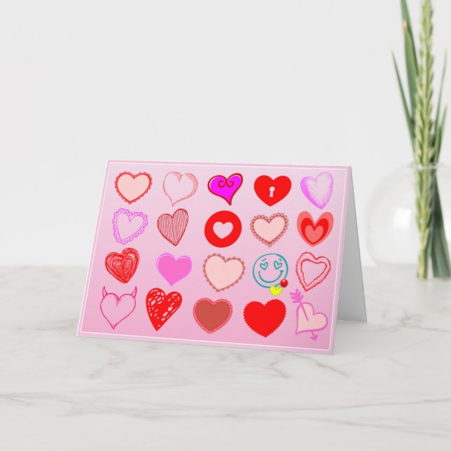 You've pinned my heart, Valentine! Holiday Card (Front)