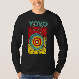 Yoyo 70s 80s 90s Classic Toy Game Vintage Pastime T-Shirt