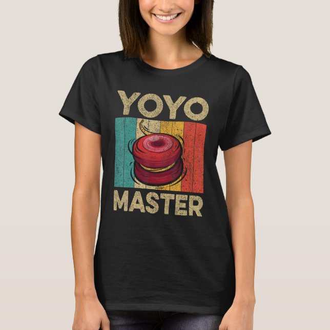 Yoyo Master  Vintage Yoyo T-Shirt (Front)