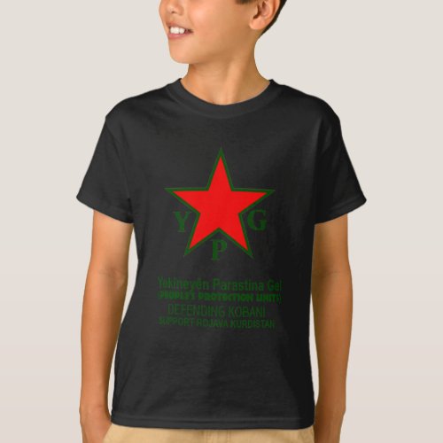 ypg_ypj _ support kobani _clear T_Shirt